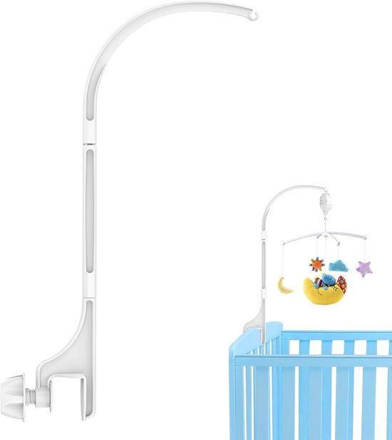 houder, mobiele houder, luiertafel, babybed, belhouder, verstelbare mobiele babystandaard, voor ophanging, windgong, bedbel, babybed, speelgoed, voor babybed, mobiele stangen