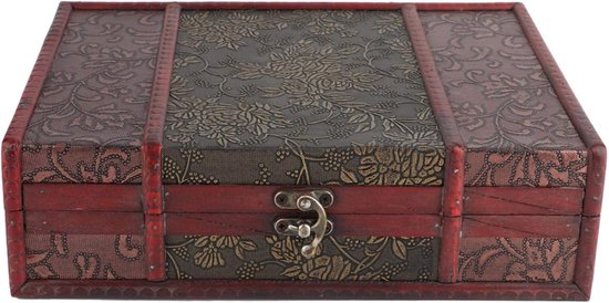 houten handgemaakte decoratieve opbergdozen voor sieraden snuisterijen souvenirs