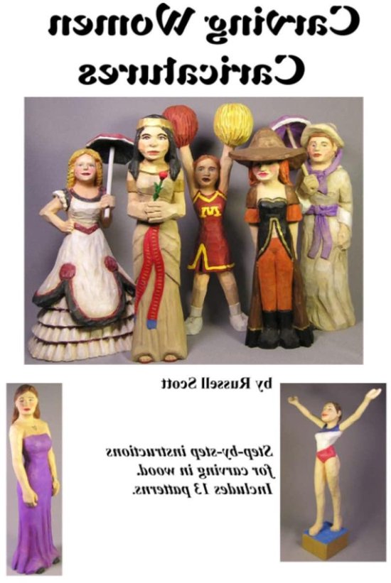 Houtsnijboek - Carving gids - Vrouwen figuren maken - Stap-voor-stap instructies - 28x22 cm - Niet van toepassing van Merkloos