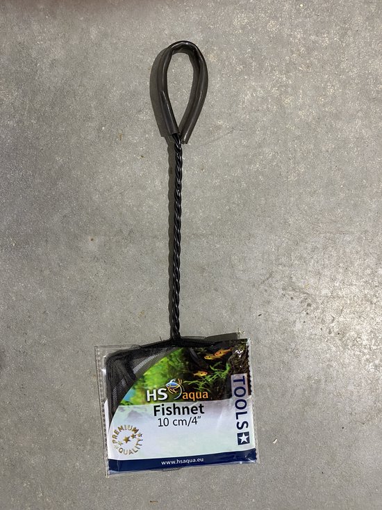 HS - Schepnet - Aquarium - 4" - 10 cm breed van HS