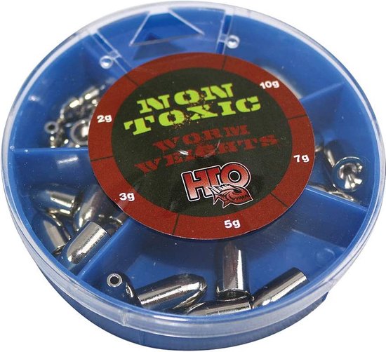 HTO Non Toxic Worm Weight - Mix van HTO
