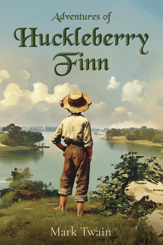 Huckleberry Finn Klassieker Gebonden Editie met 174 Originele Illustraties van Merkloos