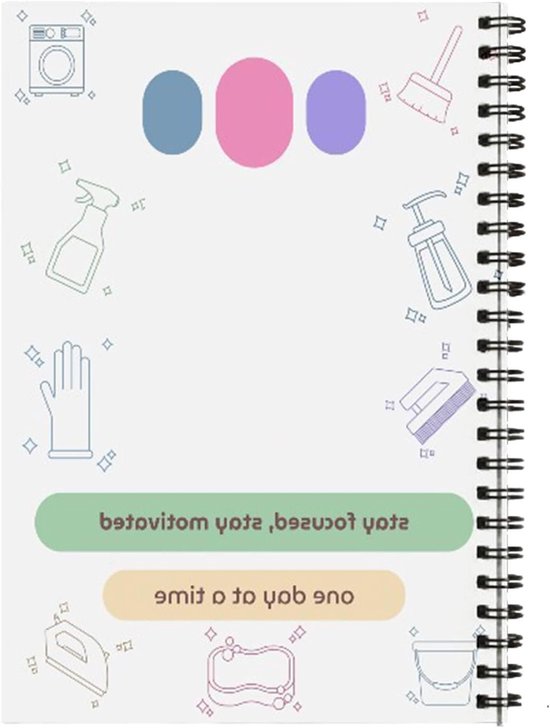 Huishouden Schema Boek - Routine Tracker - Taken Bijhouden - Visuele Voortgang - 21x14cm - Niet gespecificeerd