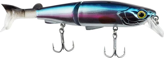 Hybride Swimbait - Kunstaas Roofvisaas - Vissen op roofvis - Drijvend Topwater aas - 125 cm - Pinky Blue