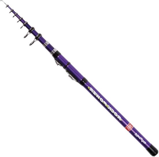 Hydra7 Rock Power Surfcasting Hengel Paars 4.50 m / 80-175 g van Merkloos