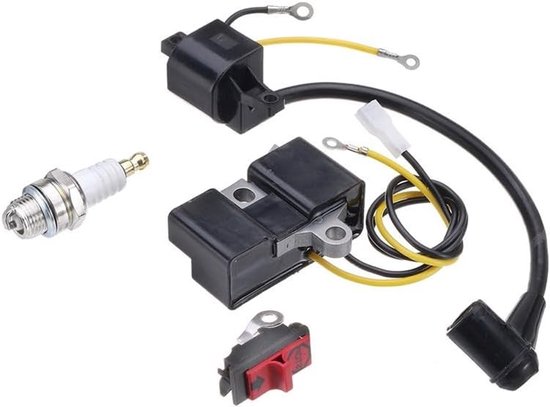 Ignition Coil Kit voor 61 66 162 266 Kettingzaag - Hoogwaardige Vervangingsonderdelen en Accessoires van Merkloos