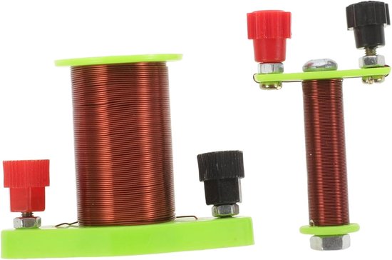 Inductie Spoel - Experiment Instrument - Natuurkunde Onderwijs - Primair Secundair Coil - 6 x 5.5 x 2.8 cm - Multi