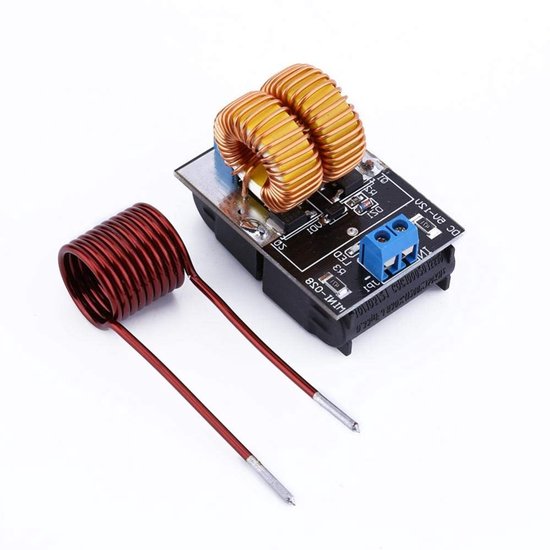 Inductieverwarmingsmodule met verwarmingselement, 5V-12V, voor efficiënte warmteproductie en toepassingen in elektronica van Merkloos