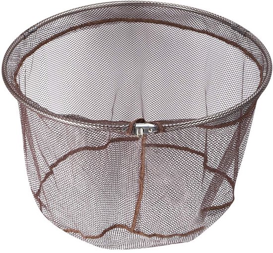 Inovra- Schepnetkop Opvouwbaar - Sneldrogend - Roestvrij Staal - Diameter 40 cm - Universele Bevestiging - Drielaags Gaas - Visnet