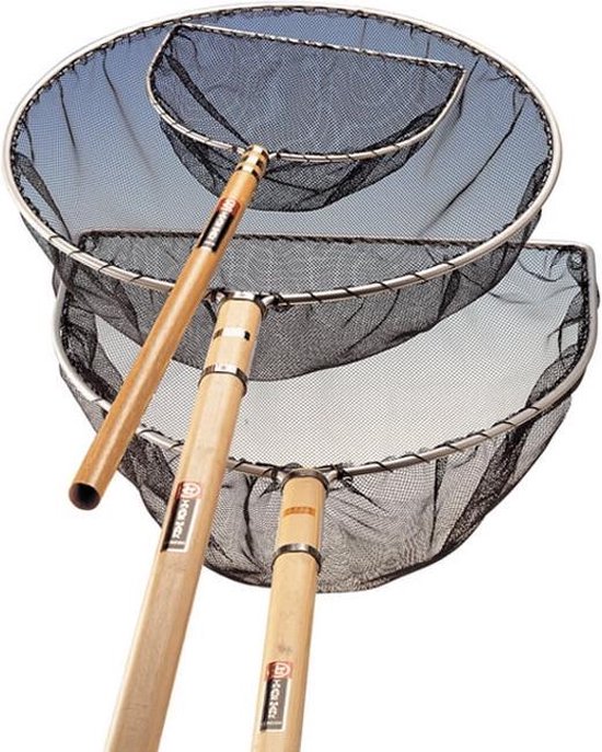 JAPANS NET ROND-35 CM / STEEL 60CM van Merkloos