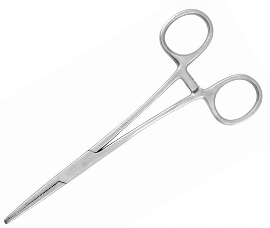 Jaxon Chirurgische Vis-tang Recht 15cm