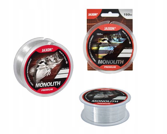 Jaxon Monolith Premium Vislijn 0,2mm - 150m - Transparant van Merkloos