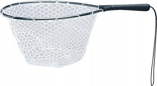 Jaxon Rubber Soft Mesh Visnet 45cm - Visvriendelijk en Duurzaam van Jaxon