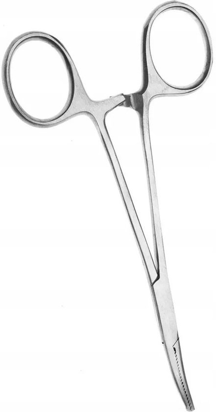 Jaxon Tangen met Gebogen Punt 20cm - AC-3111 van Merkloos