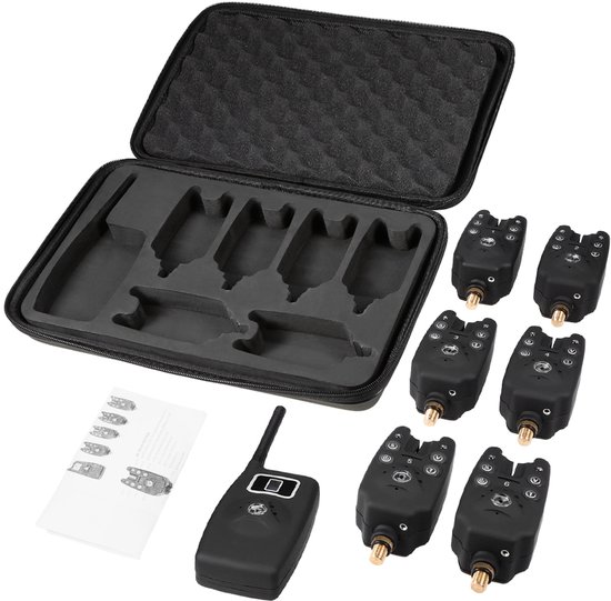Jently beetmelders - vis pieper - pieper - peetmelder met ontvanger - alarmindicator - met LED