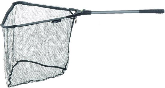 Jenzi - Rubber Streetfishing Schepnet - 45 x 45 cm - Steel 45 cm van Jenzi