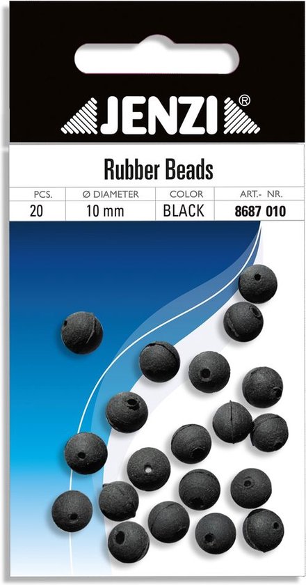 Jenzi Rubberkralen 10mm van Jenzi