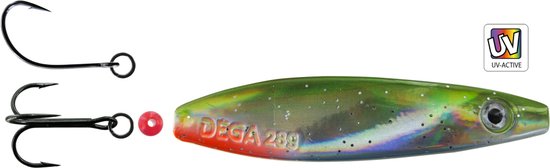 Jenzi Seatrout IV inliner lepel 18 gram - Groen-rood van Jenzi