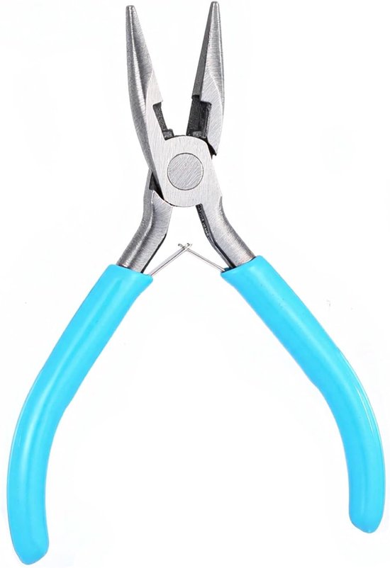 Jewelry Pliers Point Pliers Small Point Pliers for Jewellery Making Flat Pliers Black Stainless Steel Small Tongs DIY Craft Pliers Chain Tongs for Jewelry Repair Arts and Crafts