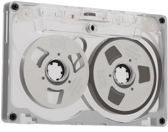 JHUBERS- Geluidscassette 55 Minuten - Aluminium Behuizing - ABS/Aluminiumlegering - Stevige Constructie - Muziekopnametape - Ideaal voor Muzikanten - Band