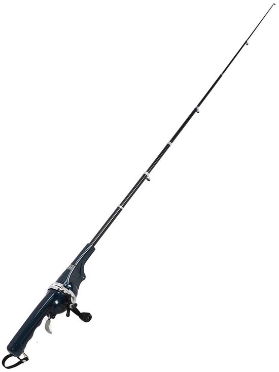 JHUBERS- Telescoophengel met Molen - Glasvezel Vishengel - Hengelsport - Zoetwater/Zoutwater - Lichtgewicht - Comfortabele Handgreep - Hengel