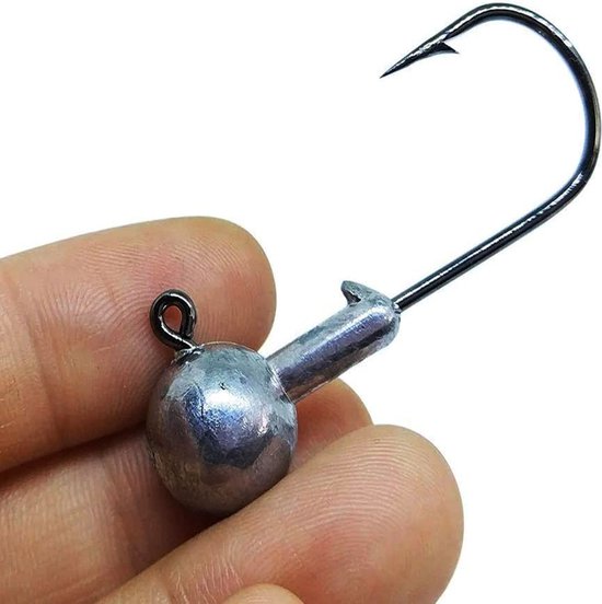 jighead - jigkop - 5 stuks - 5 gram - lood - lood kop voor roofvissen van Spro