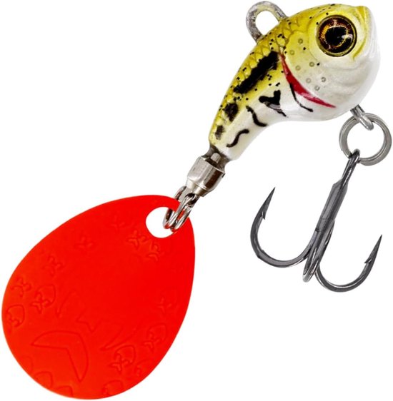 Jigspinner Kunstaas - Spin Tail Jig - Actief Roofvissen - Wolfraam Loodvrij - 22 cm 18 g - Pearl Stickleback