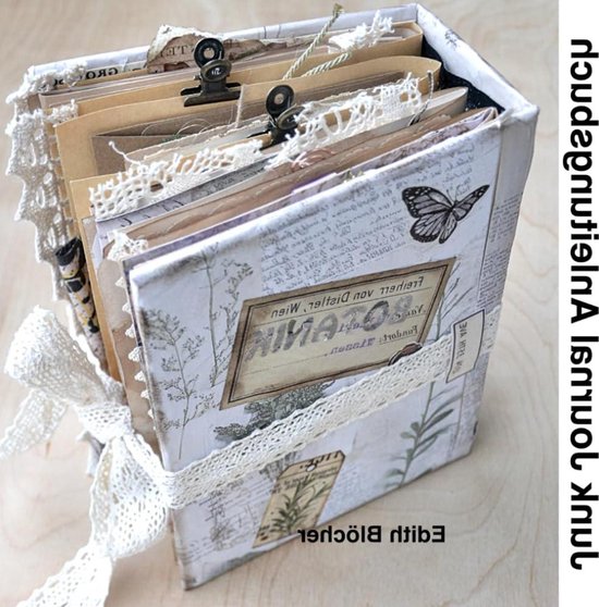 Junk Journal Handleiding - Kreatief Boek Maken - Papier Knutselen - Zelf Gemaakt - 132 Pagina's - Niet Gespecificeerd