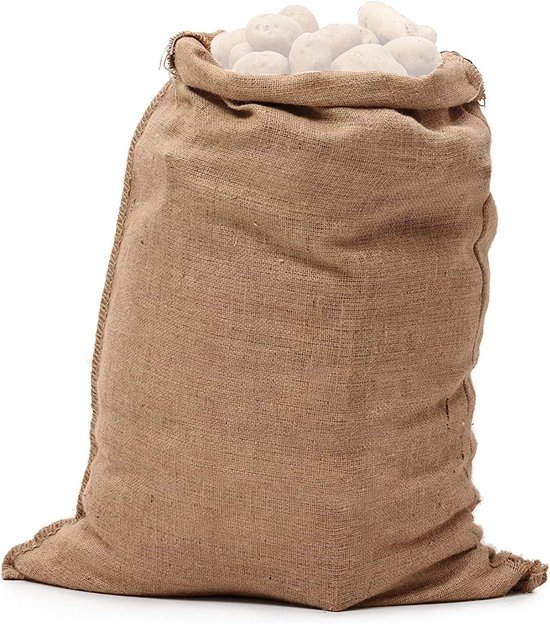 Jute Zakken - Zaklopen Zakken Aardappelzakken - Spelletjes Organiseren - Stevig En Duurzaam Materiaal