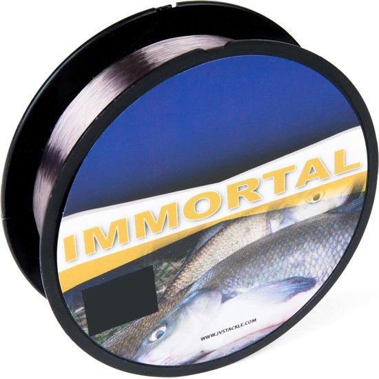 JVS Immortal - Nylon Vislijn - Visdraad - 0.30mm - 300m - Grijs van Merkloos