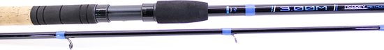 JVS Osprey Method Feeder - 10ft - Feederhengel - 2 Toppen - Kurk Handvat - Werphengel - Zwart van Merkloos