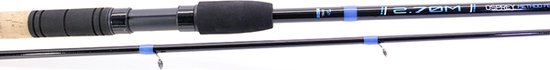 JVS Osprey Method Feeder - 9ft - Feederhengel - 2 Toppen - Kurk Handvat - Werphengel - Zwart van Merkloos