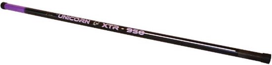 JVS Unicorn XTR 950 - Vaste Hengel - 9.50m - Witvis - Zwart - Oversteekhengel van Merkloos