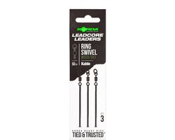 Kable Leadcore Leader Ring Swivel Korda