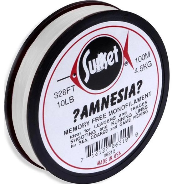 Kali Amnesia Monofilament 100 M Wit 11.3 kg van Merkloos