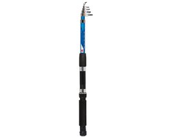 Kali Izkira Travel Spinhengel Rood,Zwart 2.40 m / 2-8 g van Kali