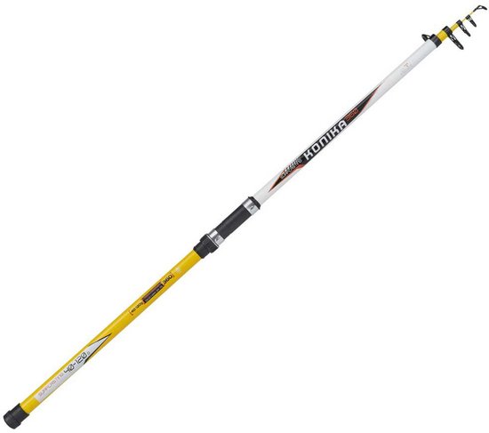 Kali Konika Bodemvissen Hengel Geel 2.90 m / 40-120 g van Merkloos