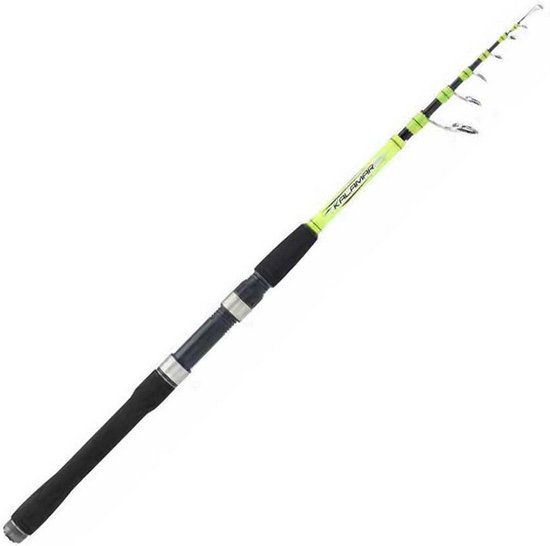 Kali Kunnan Kalamar Egging Hengel Zilver 2.70 m / 5-25 g van Merkloos