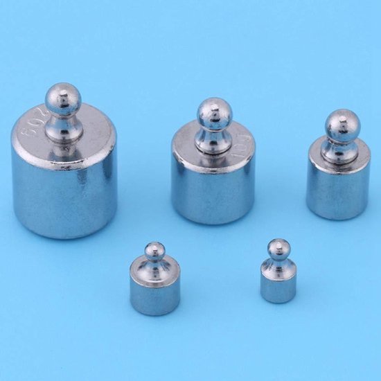 Kalibratie Gewichten Set 1G 2G 5G 10G 20G - Roest Proof - Precisie - Gram - Gewicht Test - Kit