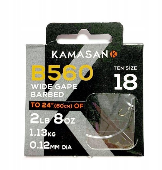 Kamasan Voederbak Haken B560 Maat 14 - Kant-en-klaar, 10 stuks van Kamasan