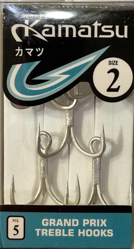 Kamatsu Grand Prix drietand haakmaat. 2 - 5 stuks van Kamatsu