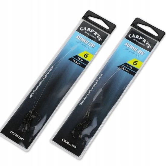 Kant-en-klaar Karper Rig: 15lb, 9.5cm, Maat 6 - 2 Stuks