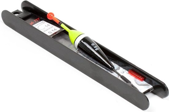 Kant-en-Klaar Vistuigje Nylon Lijn 14/00 Haakmaat 14 Dobber 0,5 Gram Tuigje Vissen Witvis Vis Snoer van Merkloos