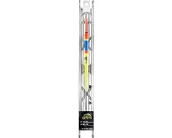 Kant-en-klaar Vistuigje - Witvistuigje Wedstrijdtuigje - Vissen op Witvis - Licht Dobbertje 0.75g - 6 Meter Lijn - Geel Oranje Blauw