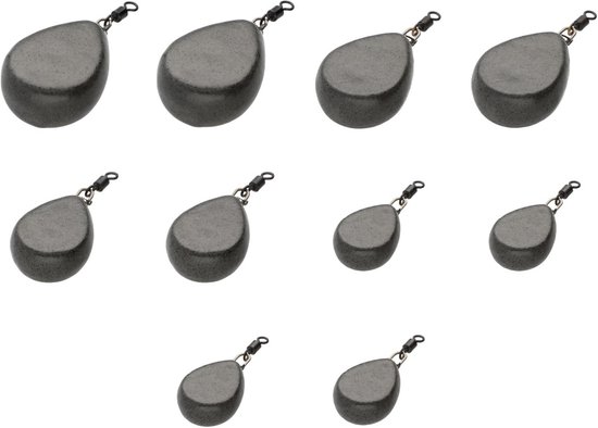 Kant-en-klare Karper Lood Set met Wirwar: 10 Stuks voor Diverse Dieptes