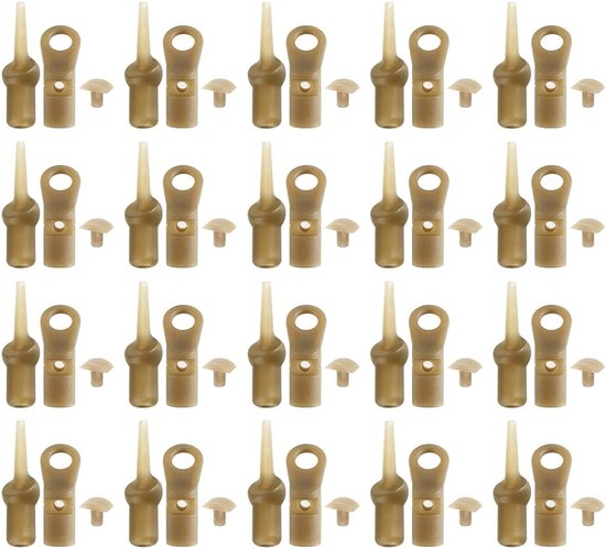 Karper hoekige runringset 20 sets - hoofdlijnmontage - efficiënt voor werpafstand - ideaal voor elke visser - ShopVlot