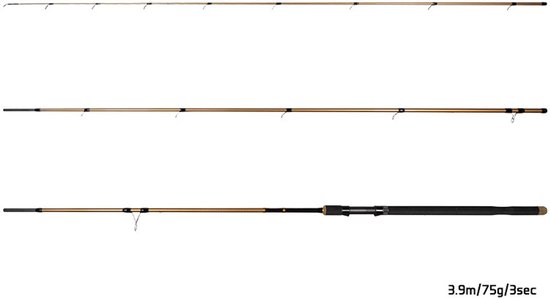 Karperhengel - Delphin - Legia - Carpmatch - 3.90m - 75g - Penhengel - Dobberhengel van Merkloos