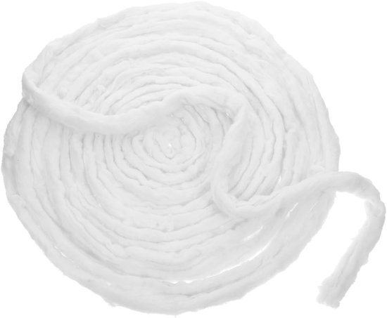 Katoenen spoelen voor haarbehandeling - Permanent haarstylingsstrips voor kappers (ongeveer 175-180g)