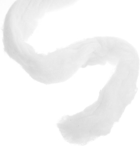 Katoenen spoelen voor haarstyling - Permanent coil strips voor kappers en salons (ongeveer 175-180g) van Merkloos