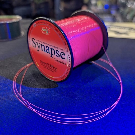 Katran Lijn Synapse Tangerine 1000mtr van Merkloos